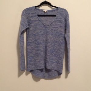 🍊 Gap vneck knit high low sweater